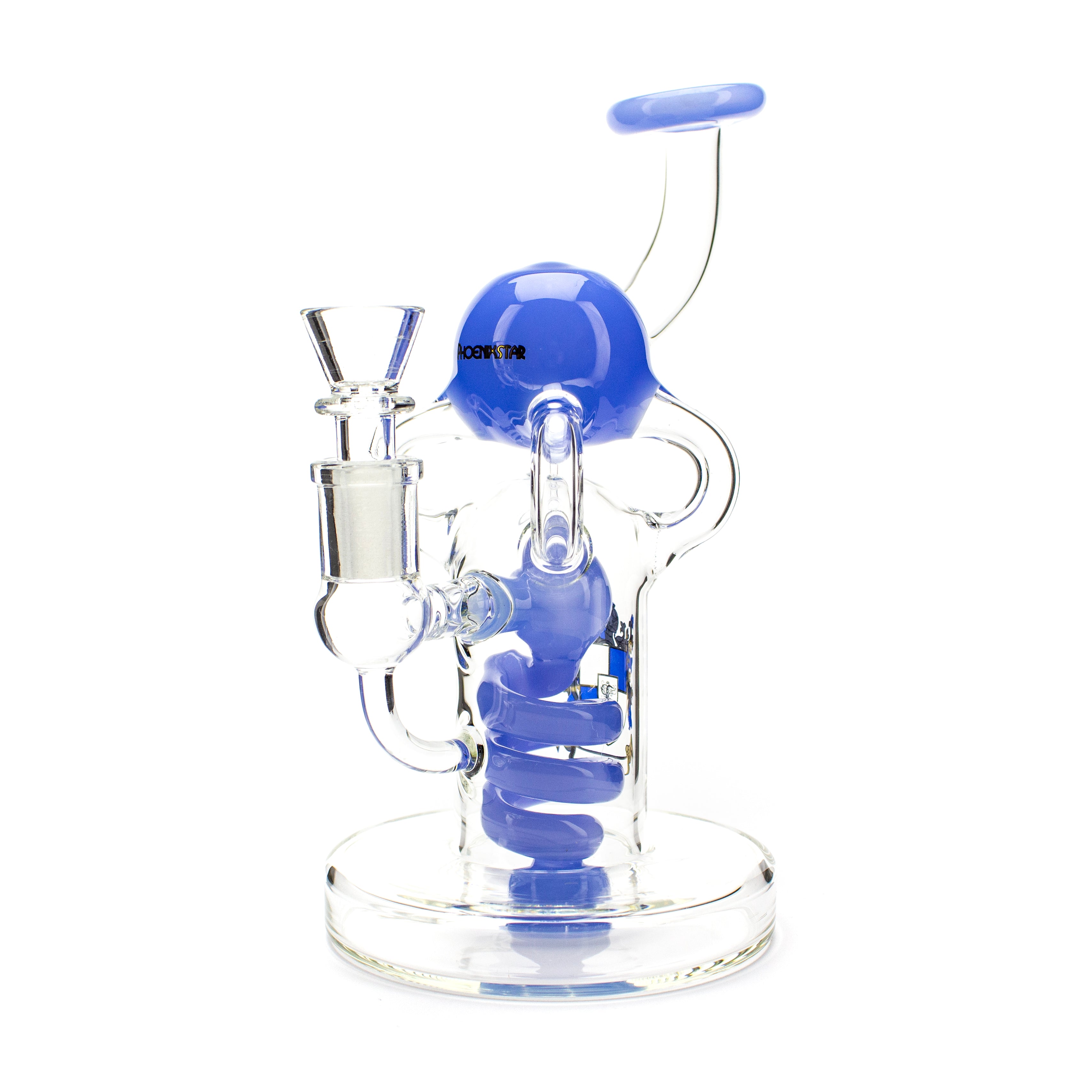 Phoenix Swirly Bubbler #PHX915 - Planet Caravan